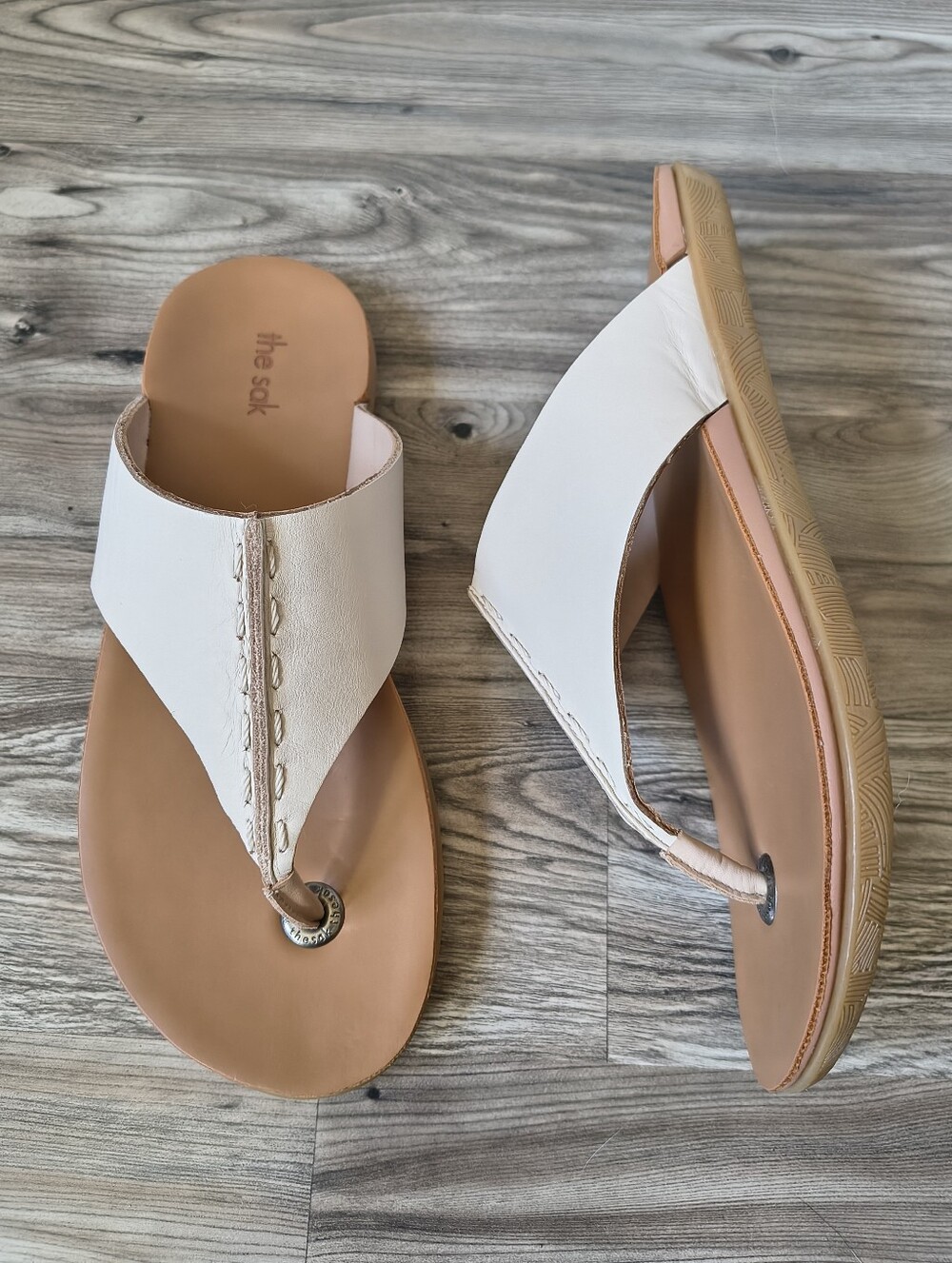 The Sak Everly Leather Sandal Leather Women's Size 7